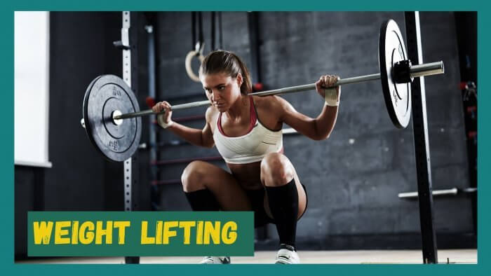 Weight lifting is an important method to eliminate belly fat