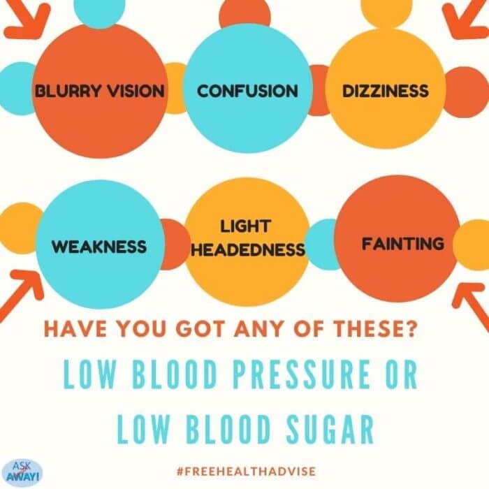 low blood pressure