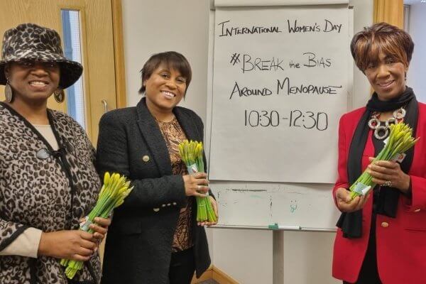 International womens day Menopause talk