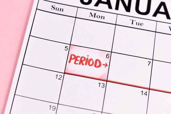 Keeping a menstrual diary is a good way to help manage missed periods from secondary amenorrhoea
