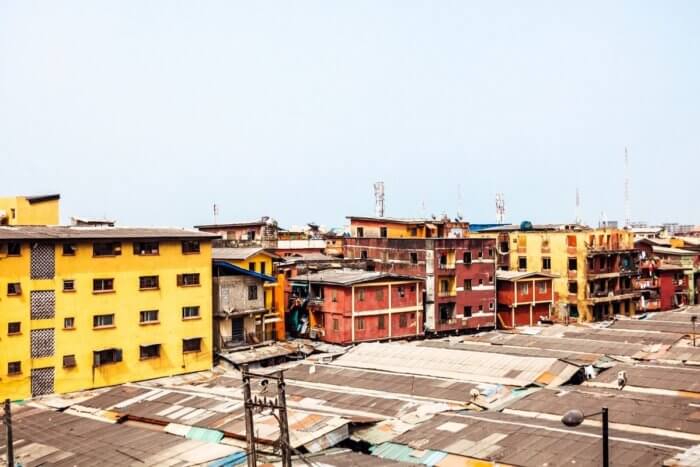 Image shoof a Nigerian street - for contraception in Nigeriare